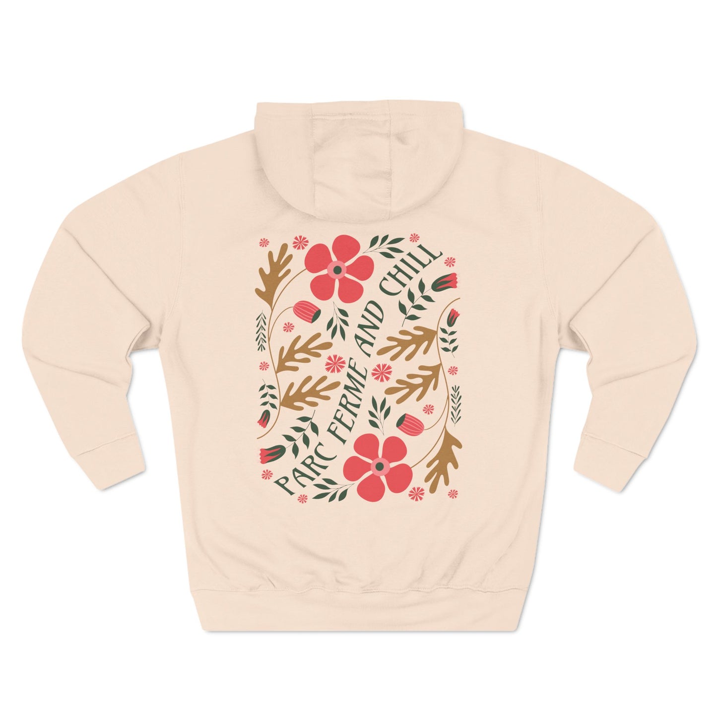 Parc Ferme and Chill Three-Panel Fleece Hoodie