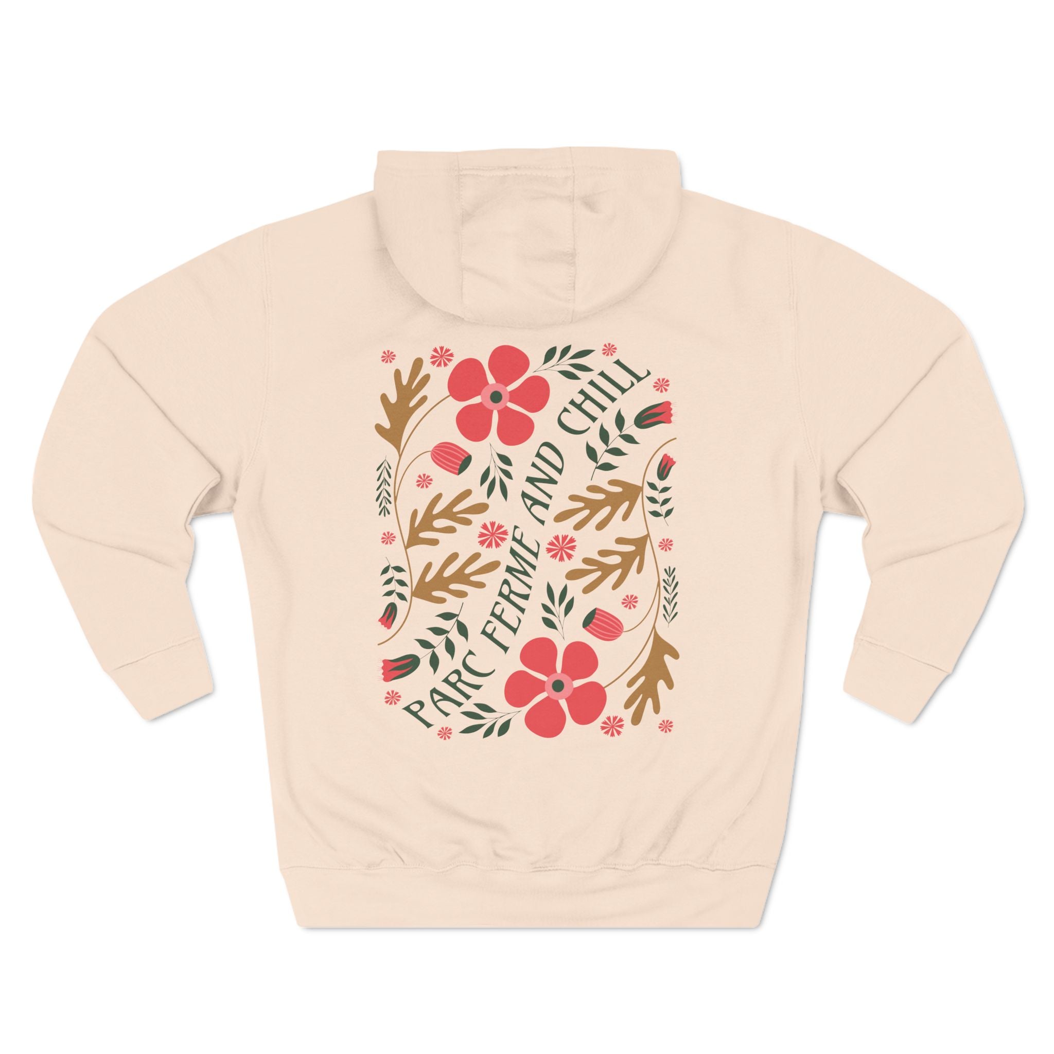 Parc Ferme and Chill Three-Panel Fleece Hoodie