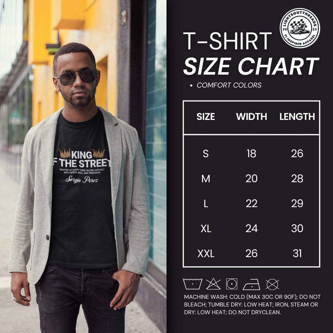 Sergio Perez "Rey De La Calles" T-Shirt - King of the Streets