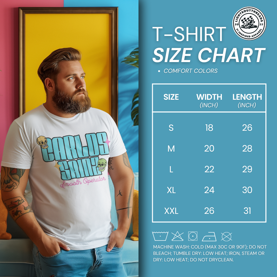 Carlos Sainz "Smooth Operator Miami Edition" Unisex T-Shirt