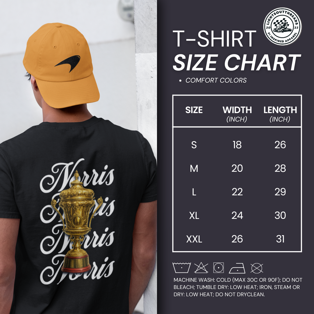 Lando Norris “Silverstone Victory” Tee – First Home Win Tribute