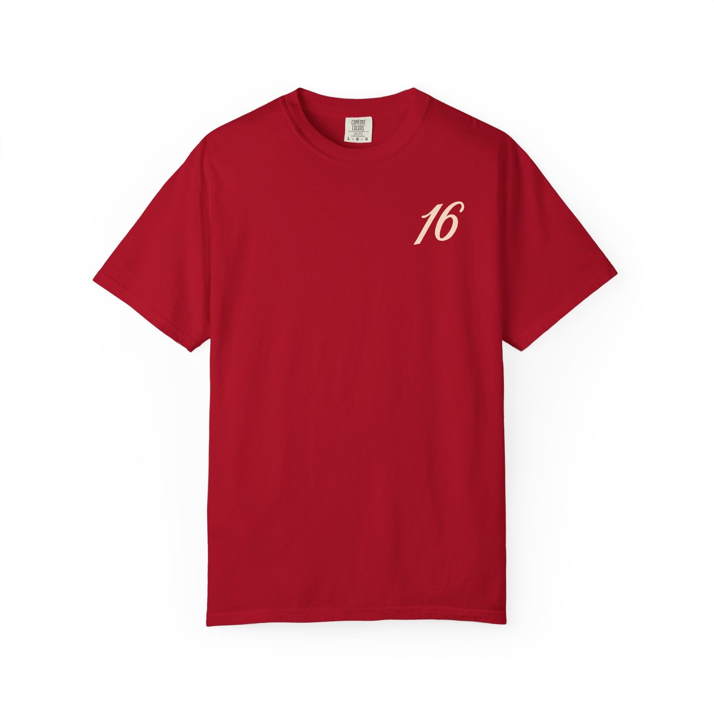 Charles Leclerc "Le Petite" Tee – Retro Patisserie Back Print with Cursive Script