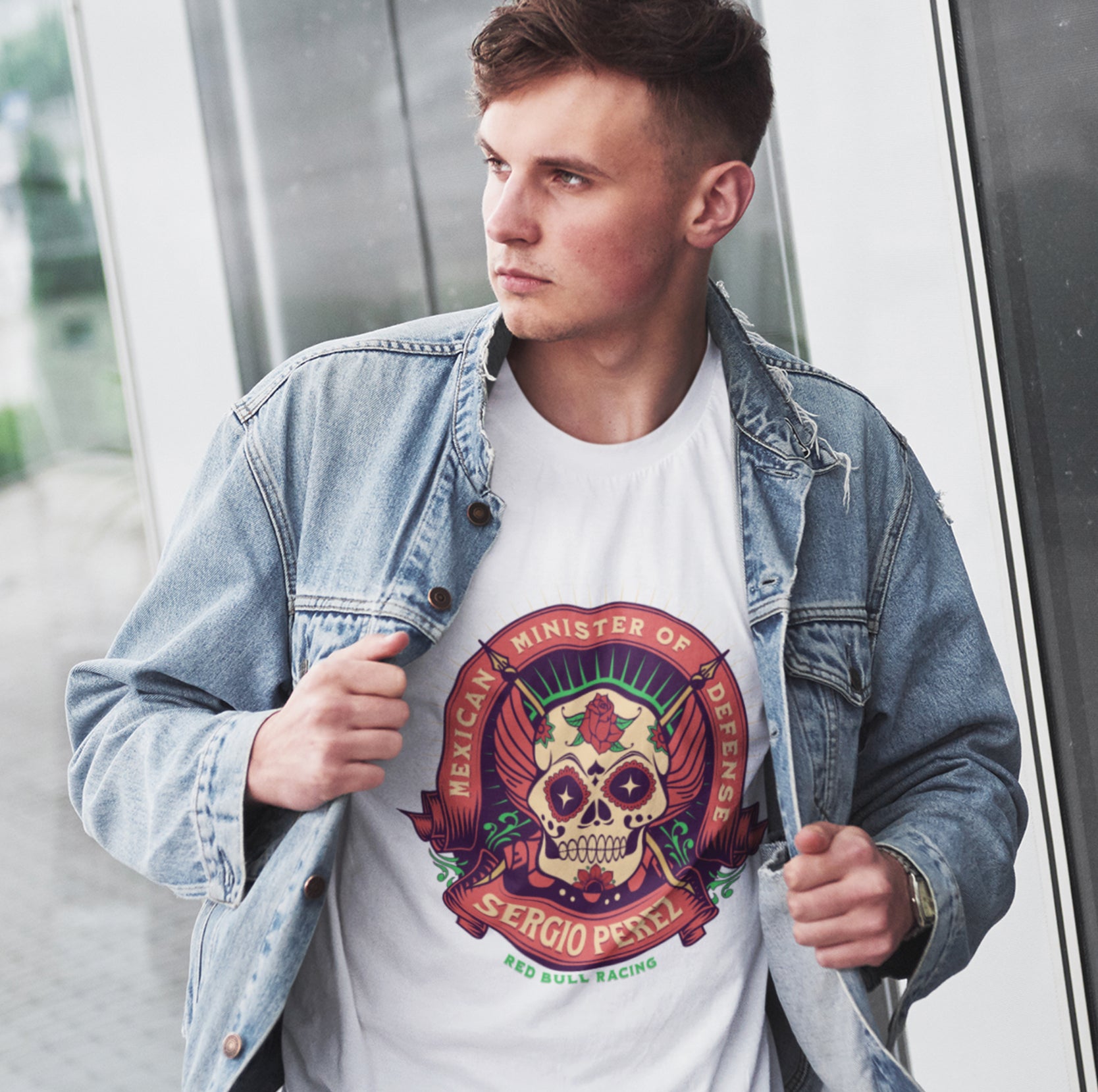 Sergio Perez "Mexico GP" Unisex Crew Tee