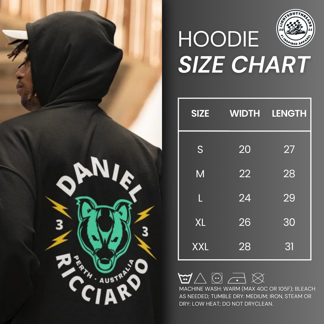 Daniel Ricciardo "Honey Badger" Unisex Heavy Blend Hooded Sweatshirt