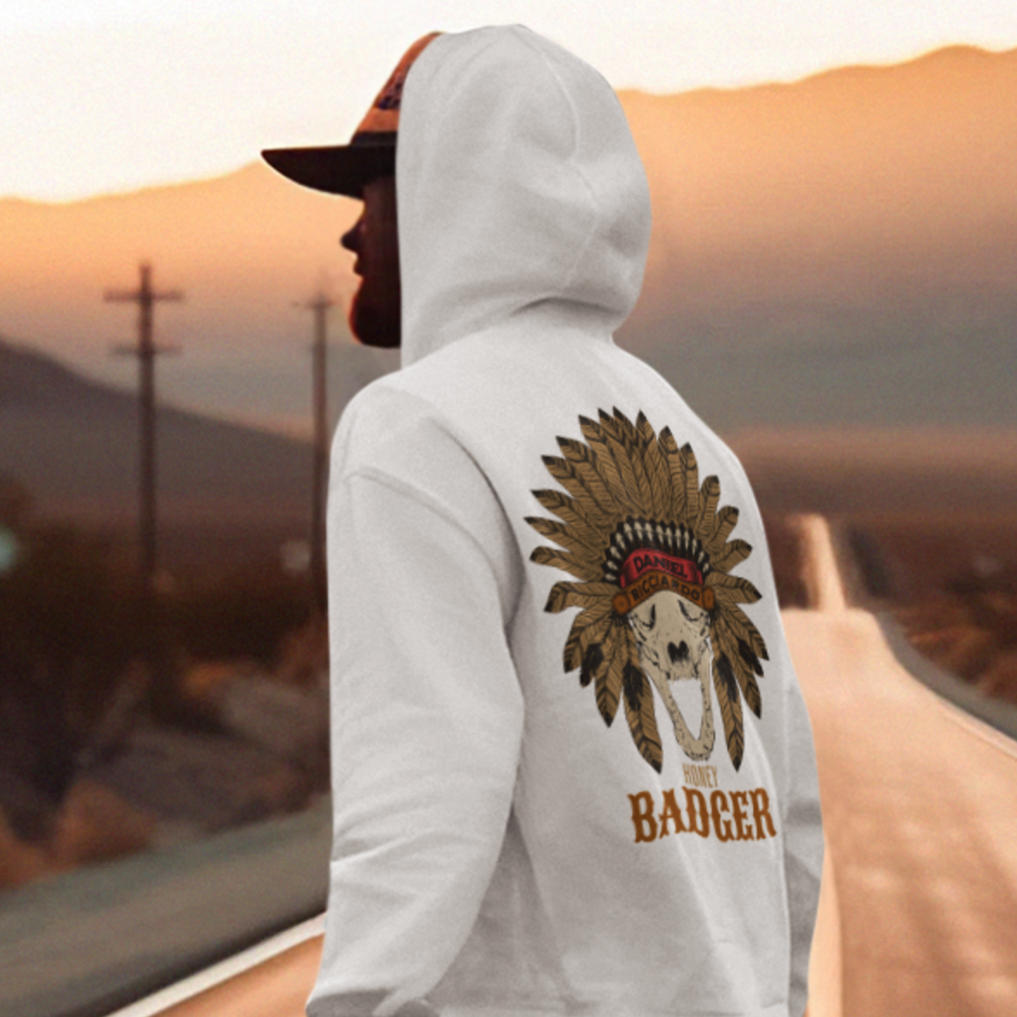 Daniel Ricciardo "Badger Spirit" Hoodie