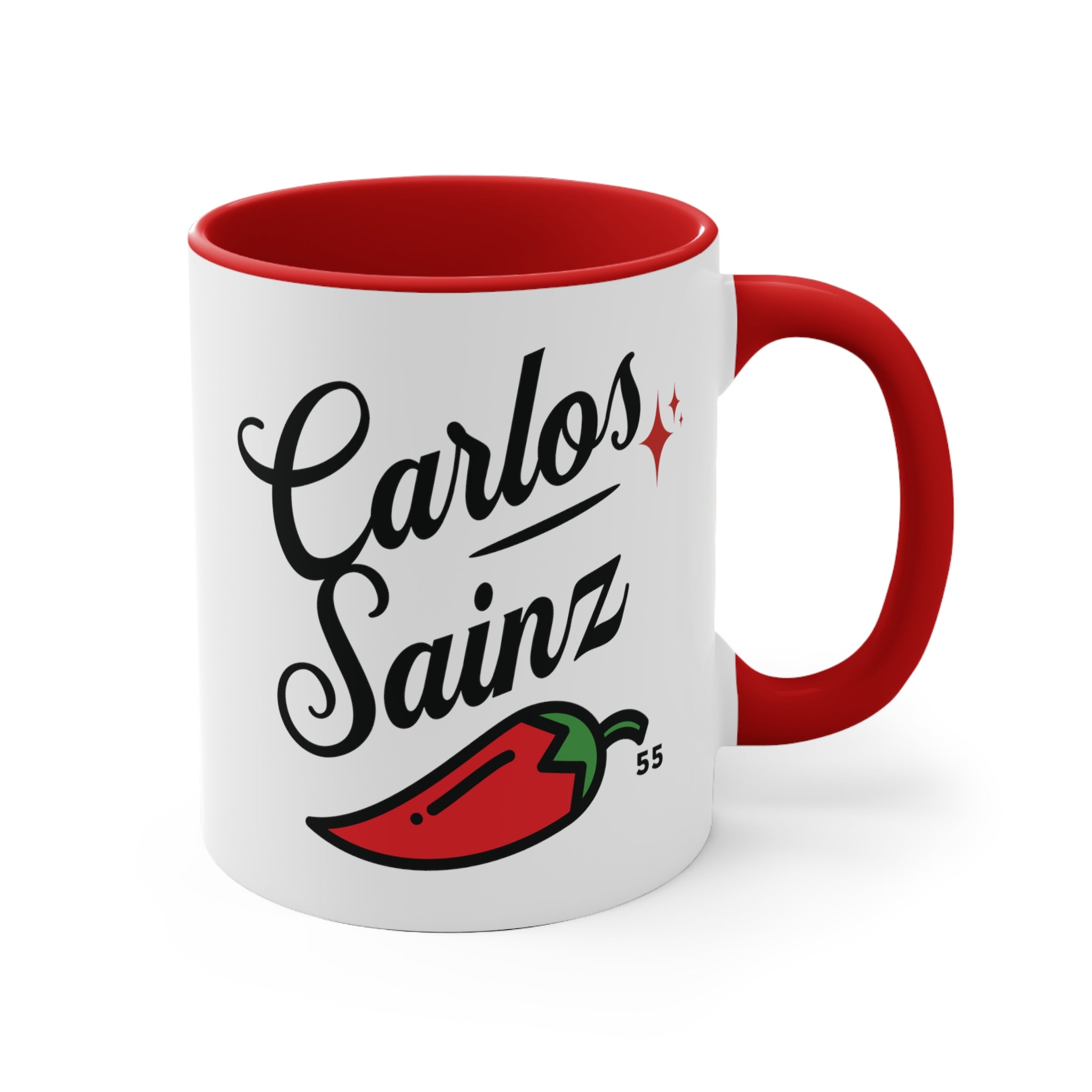 Carlos Sainz "Too Spicy" Red Mug 11oz