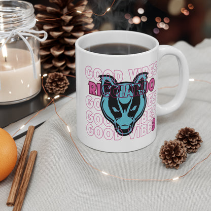 Daniel Ricciardo "Neon Vibes" Ceramic Mug - 11oz