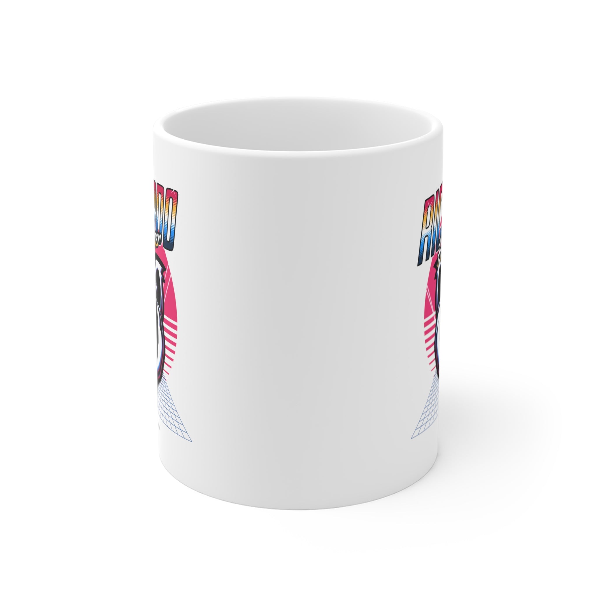Daniel Ricciardo "Retro Badger" Mug - 11oz