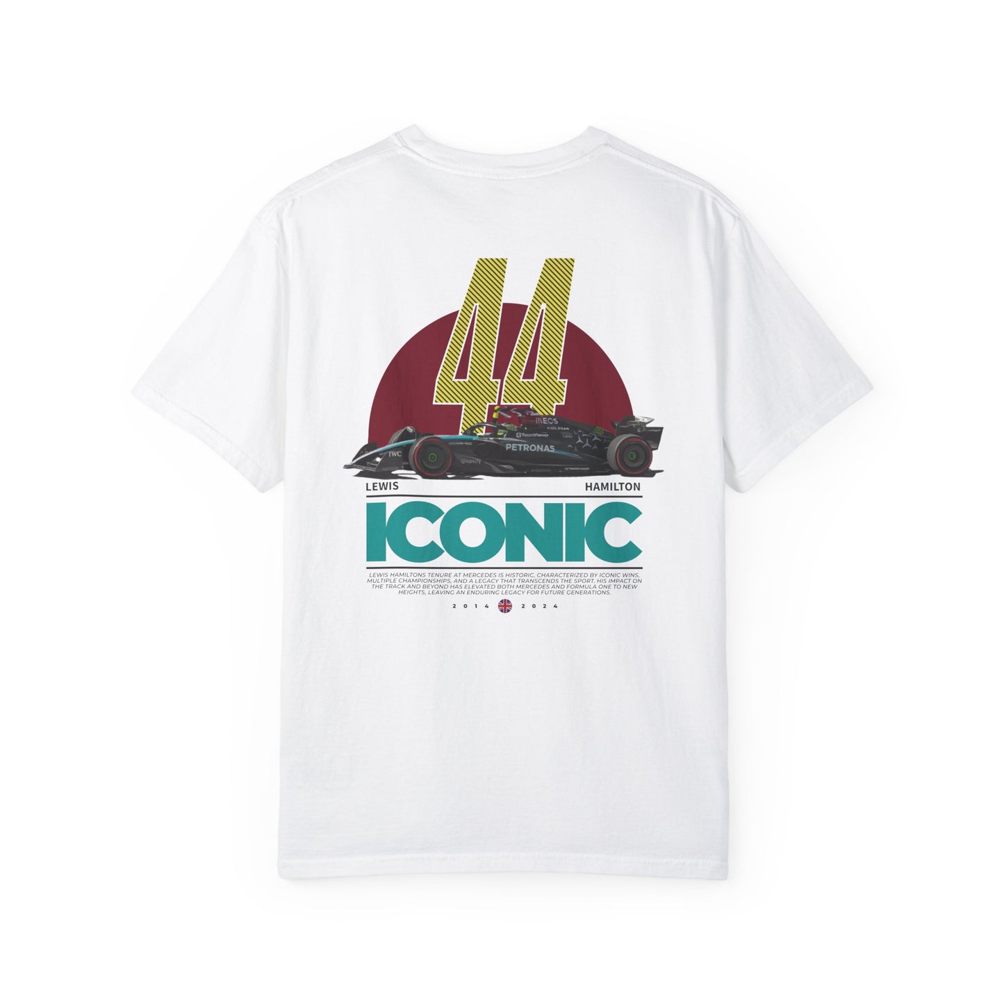 Lewis Hamilton "Iconic Era" Unisex T-Shirt – Mercedes Legacy Tribute