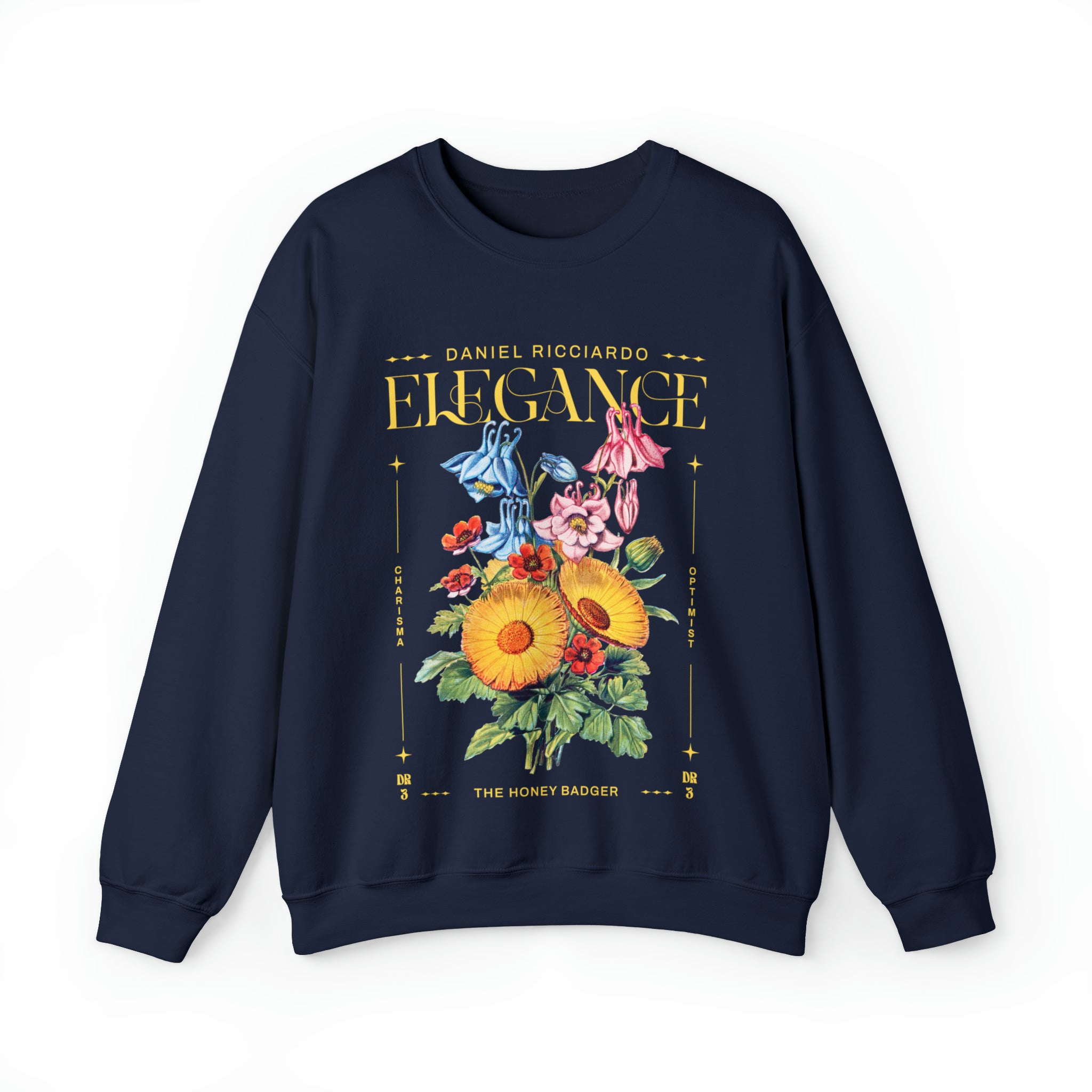 Daniel Ricciardo "Elegance" Unisex Crewneck Sweatshirt