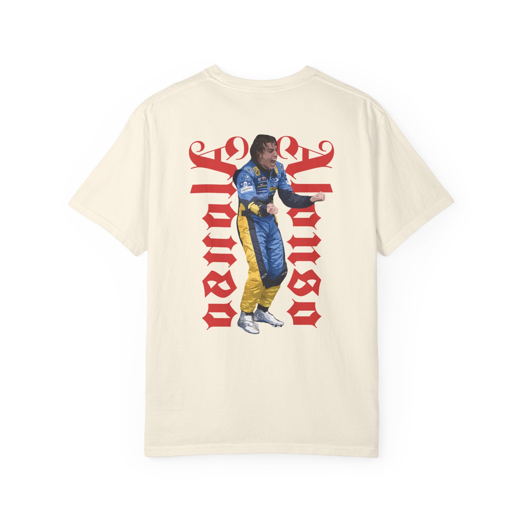 Fernando Alonso "One Four Racing" Tee – Retro Victory Streetwear
