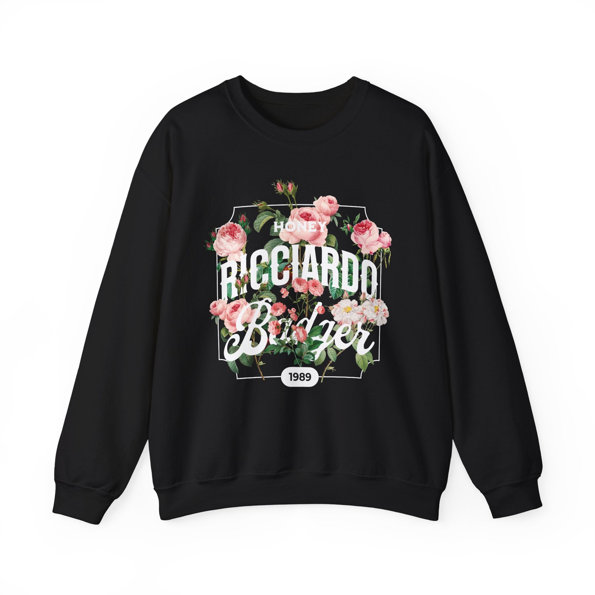Daniel Ricciardo "Garden Tour" Unisex Crewneck Sweatshirt – Floral F1 Elegance