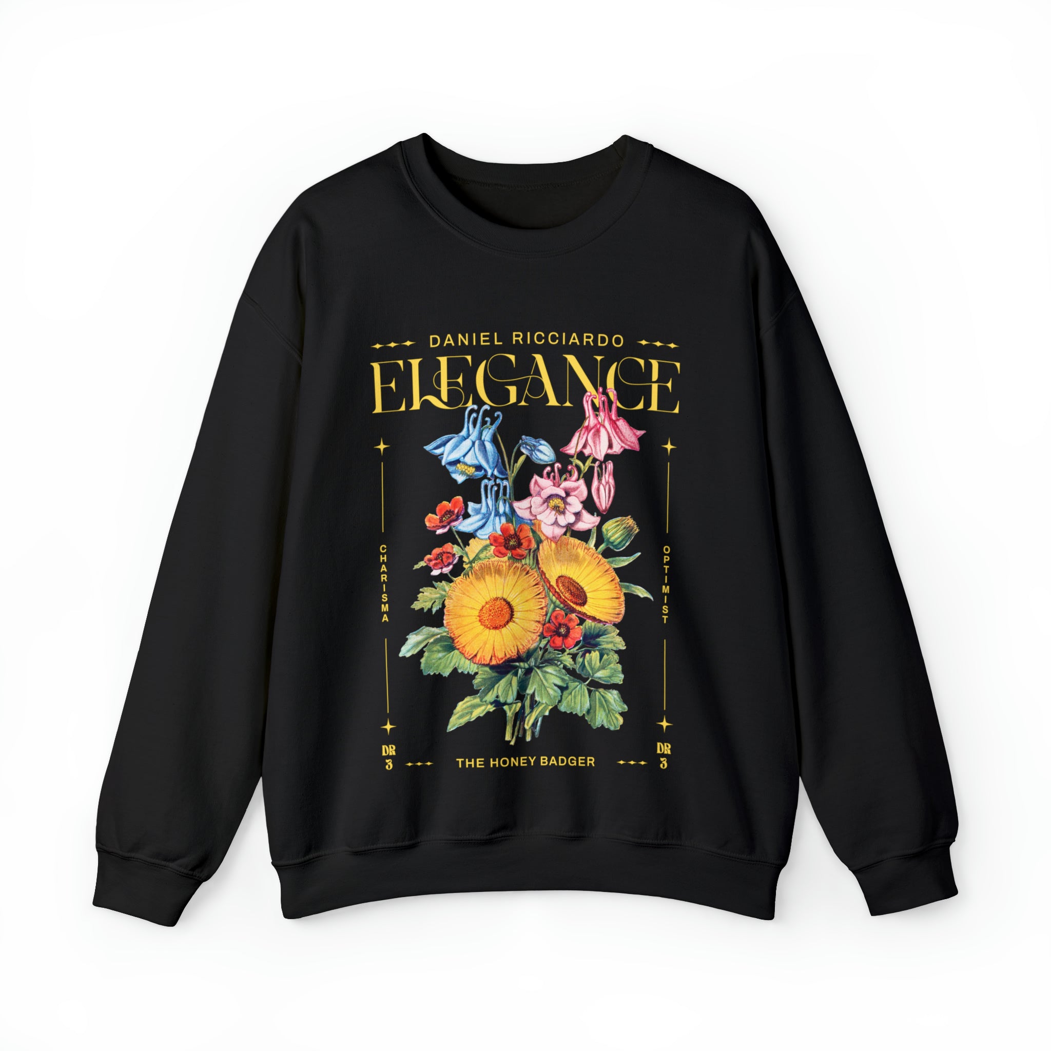 Daniel Ricciardo "Elegance" Unisex Crewneck Sweatshirt