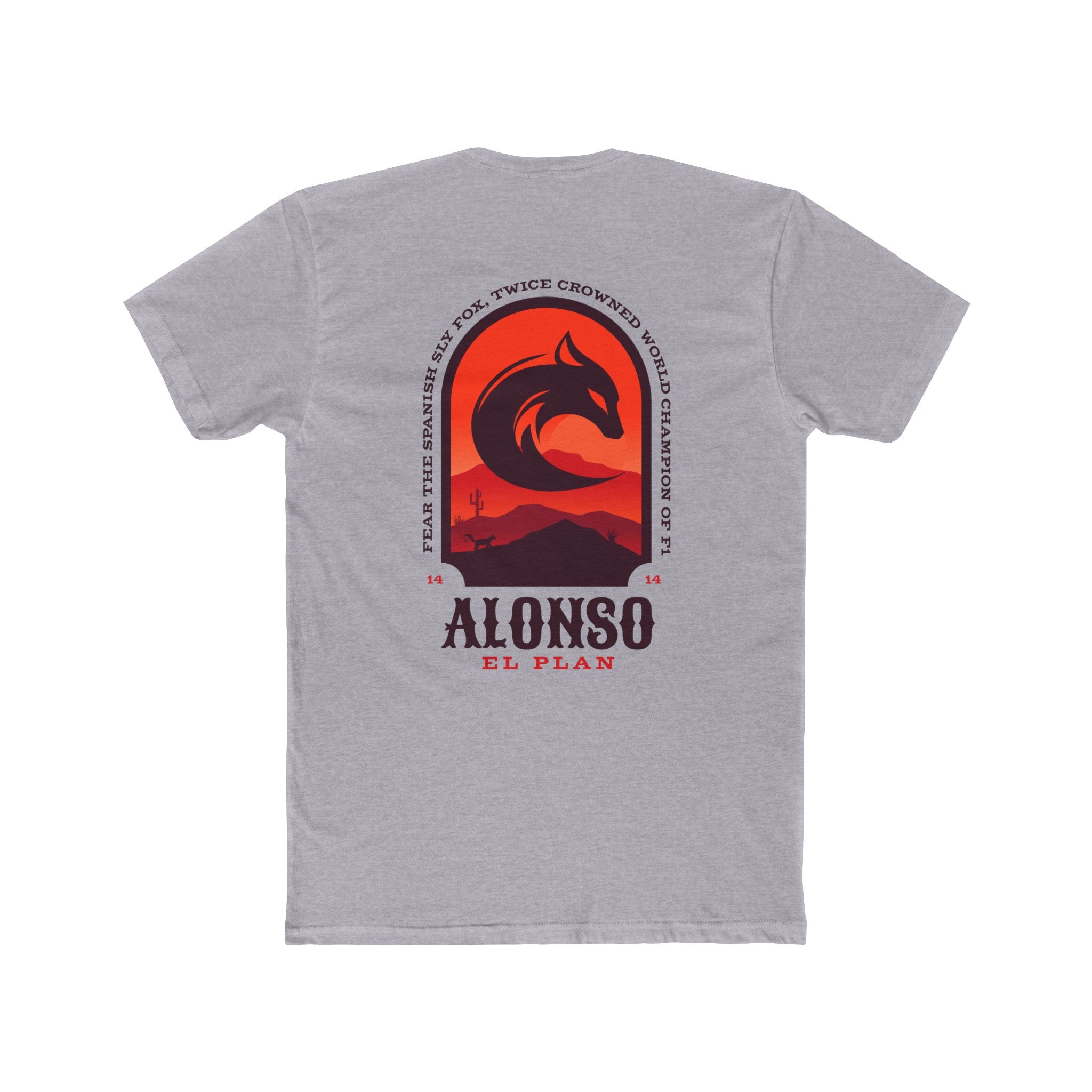 Fernando Alonso "Sunset Glory" Unisex Tee