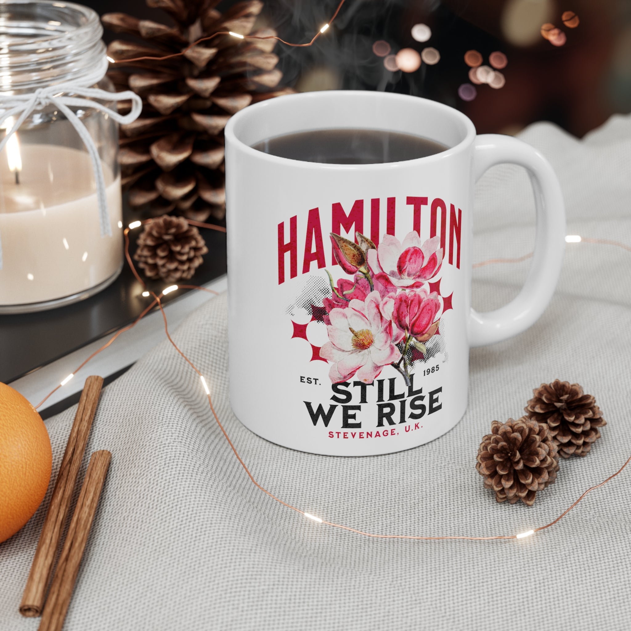 Lewis Hamilton "Floral" Mug 11oz