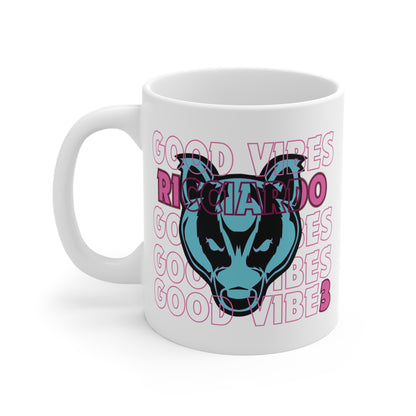 Daniel Ricciardo "Neon Vibes" Ceramic Mug - 11oz