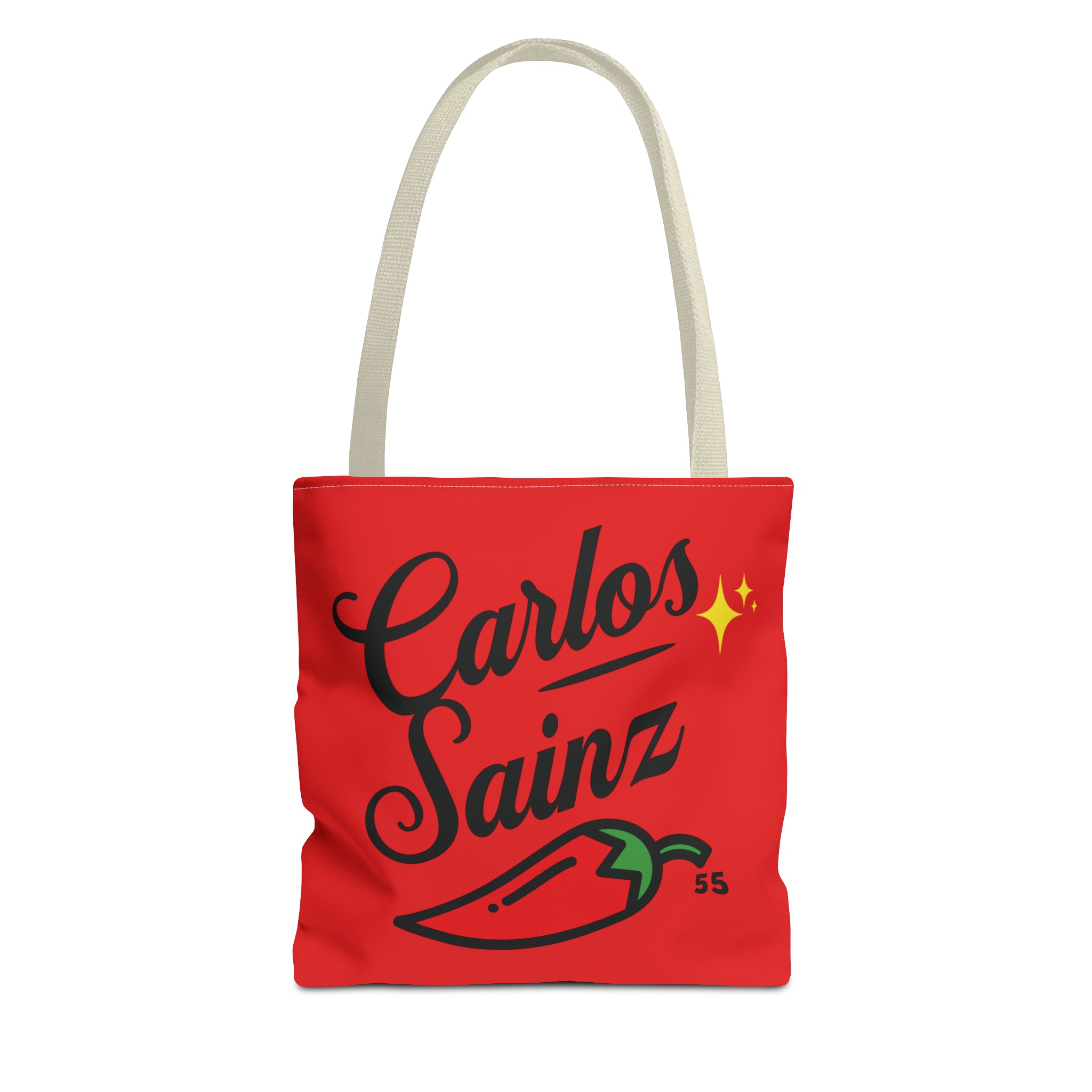 Carlos Sainz "Too Spicy" Tote Bag