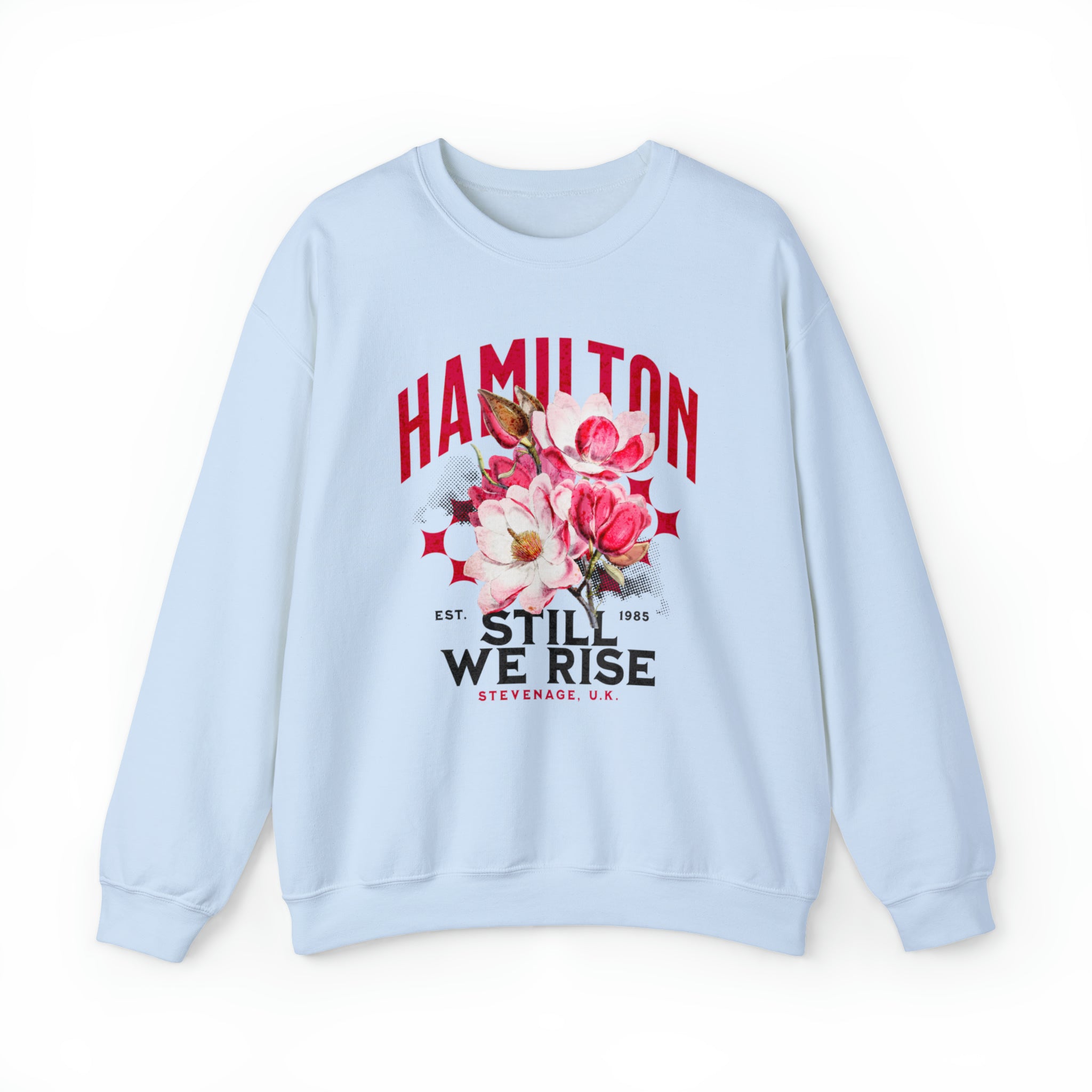 Lewis Hamilton "Floral" Unisex Crewneck Sweatshirt