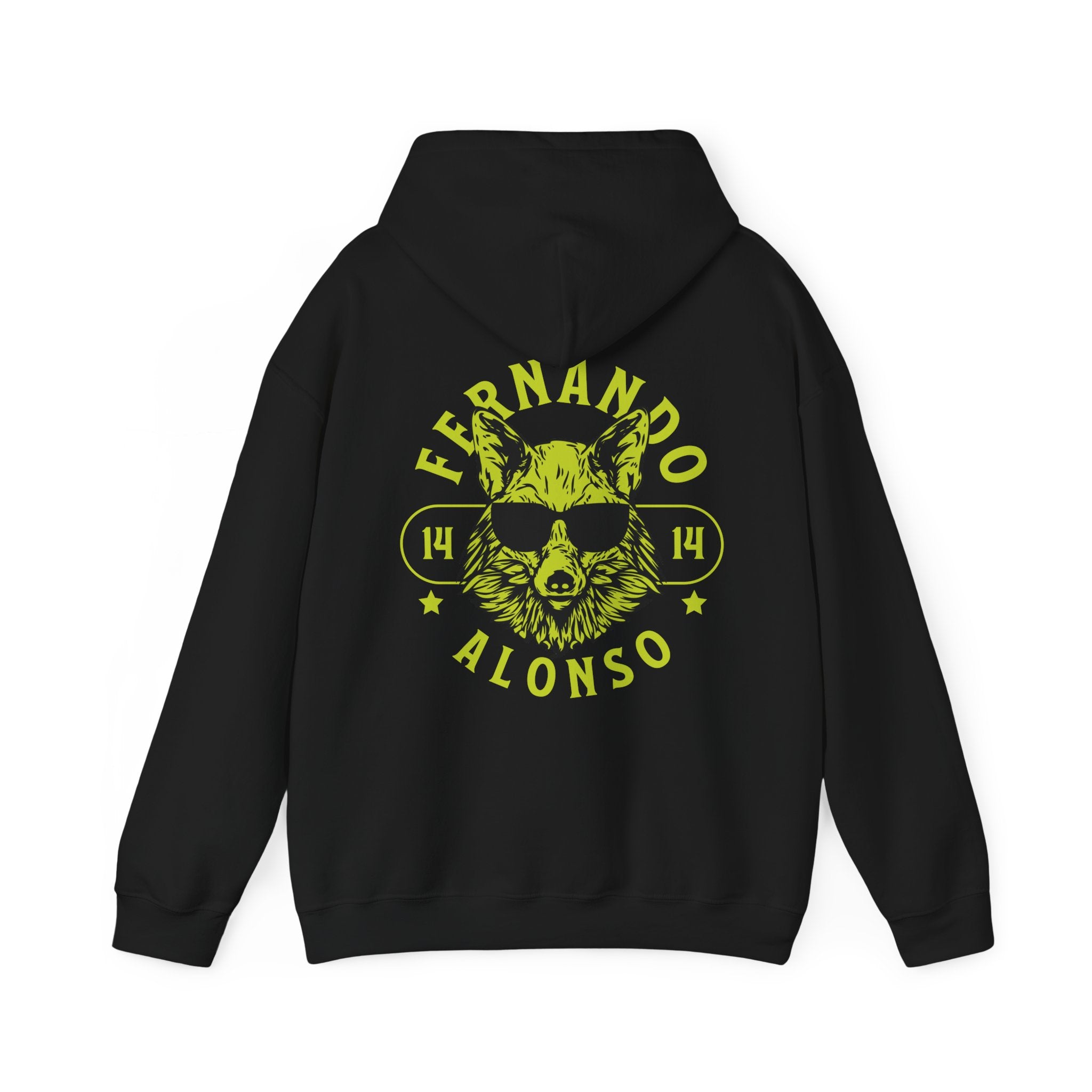 Fernando Alonso "Cool Fox" Unisex Hooded Sweatshirt