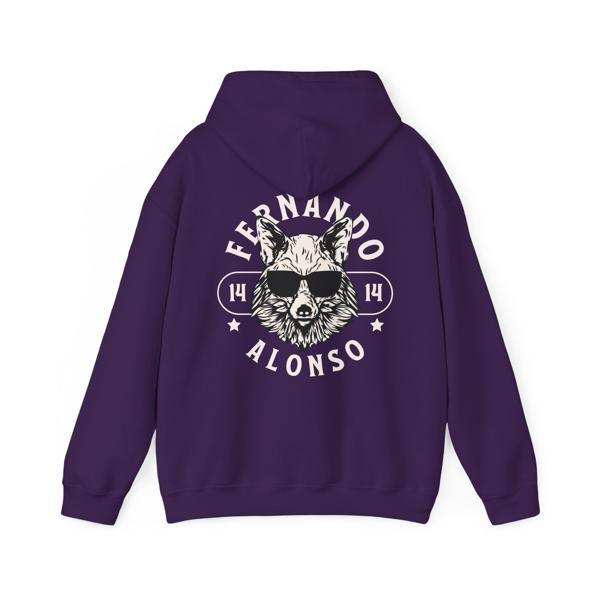 Fernando Alonso "Cool Fox" Unisex Hooded Sweatshirt