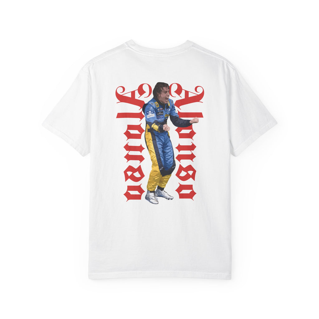 Fernando Alonso "One Four Racing" Tee – Retro Victory Streetwear