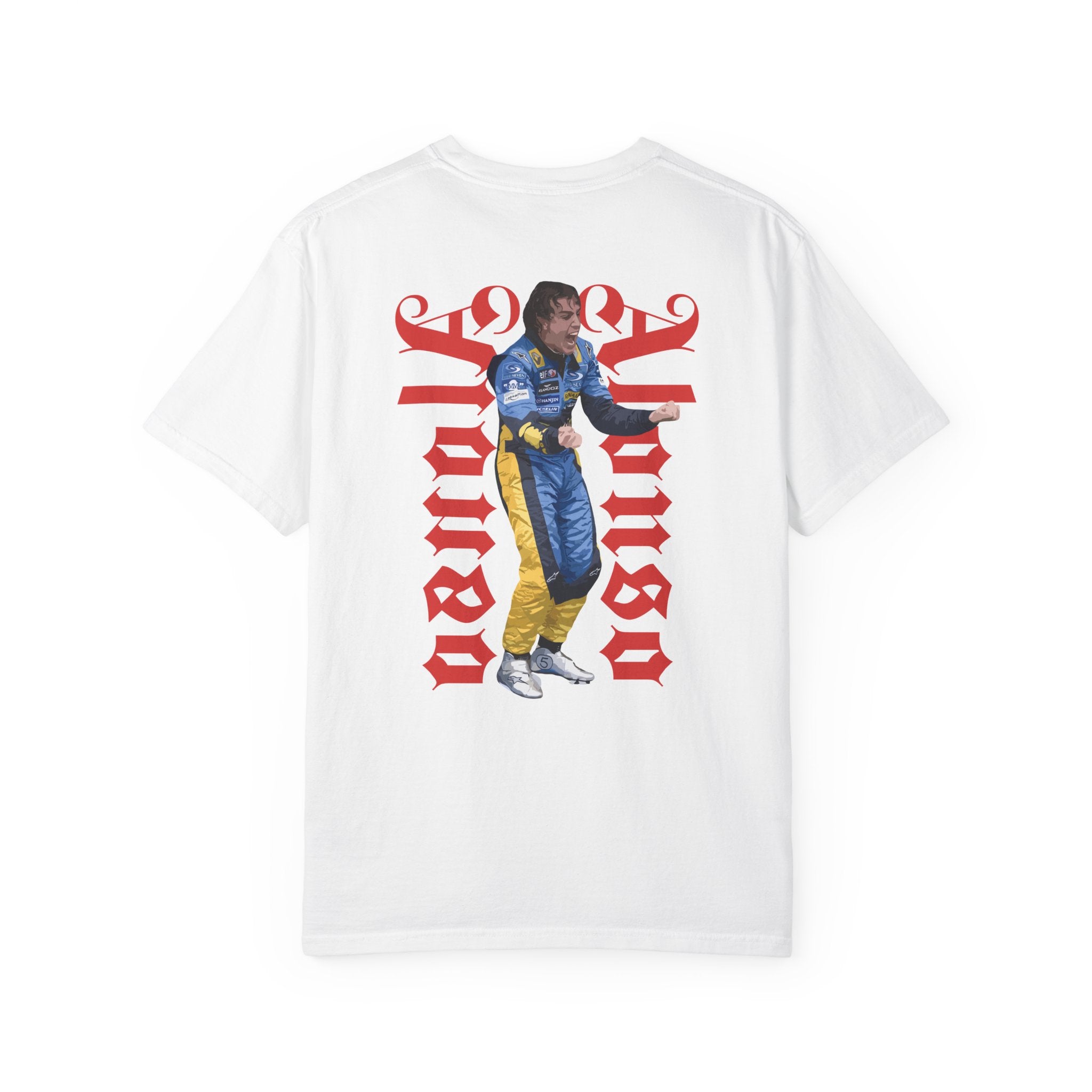 Fernando Alonso "One Four Racing" Tee – Retro Victory Streetwear