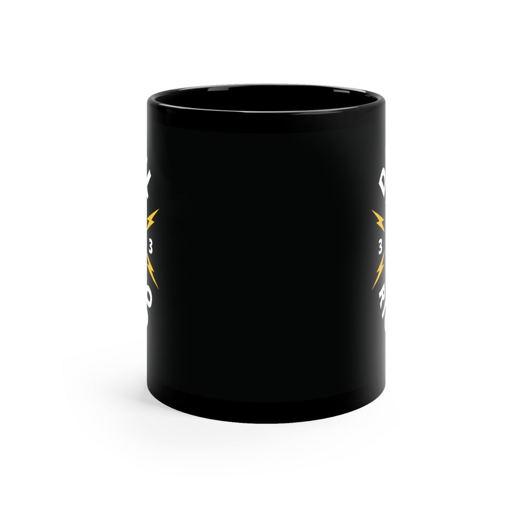 Daniel Ricciardo "Honey Badger Special" Black Ceramic Mug - 11oz