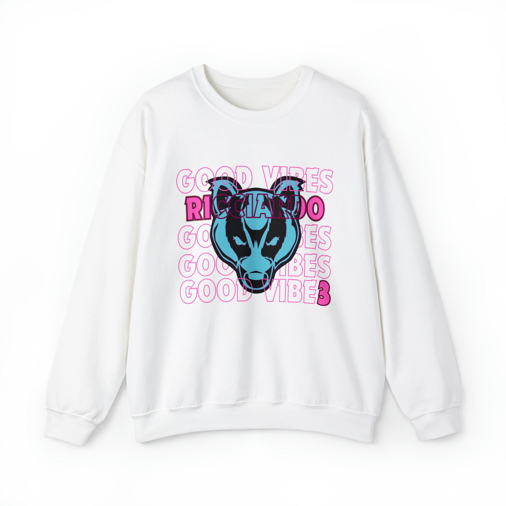 Daniel Ricciardo "Vibes" Unisex Crewneck Sweatshirt