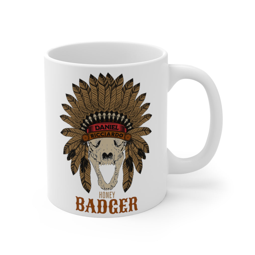 Daniel Ricciardo "Badger Spirit" 11oz Mug