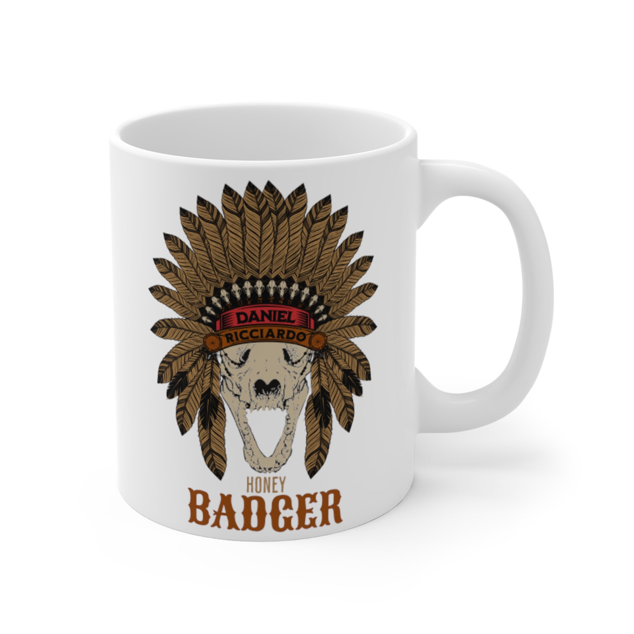Daniel Ricciardo "Badger Spirit" 11oz Mug
