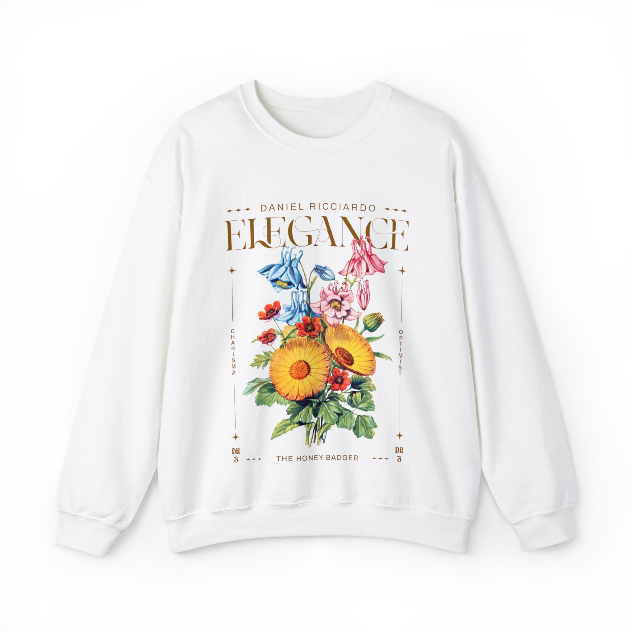 Daniel Ricciardo "Elegance" Unisex Crewneck Sweatshirt