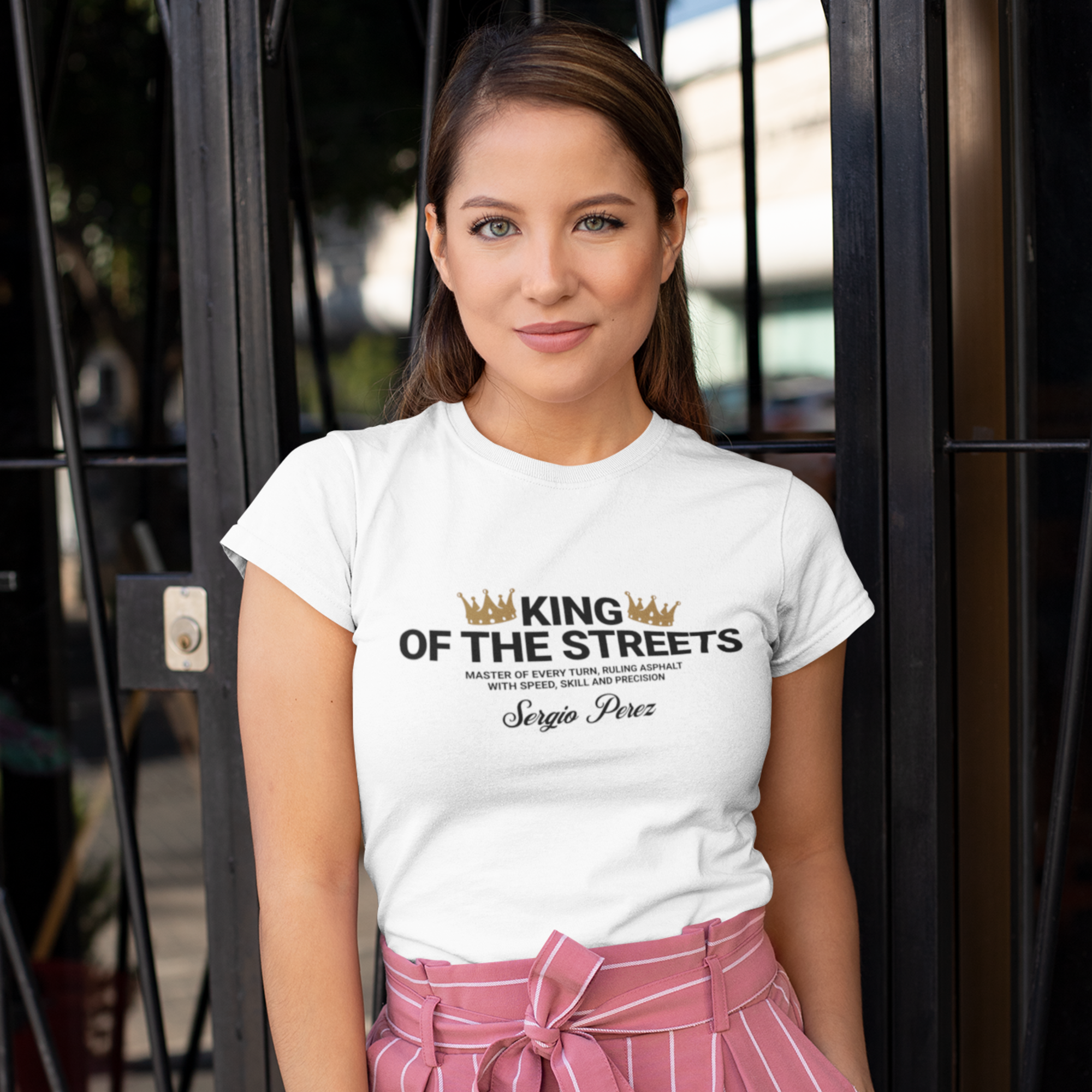 Sergio Perez "Rey De La Calles" T-Shirt - King of the Streets