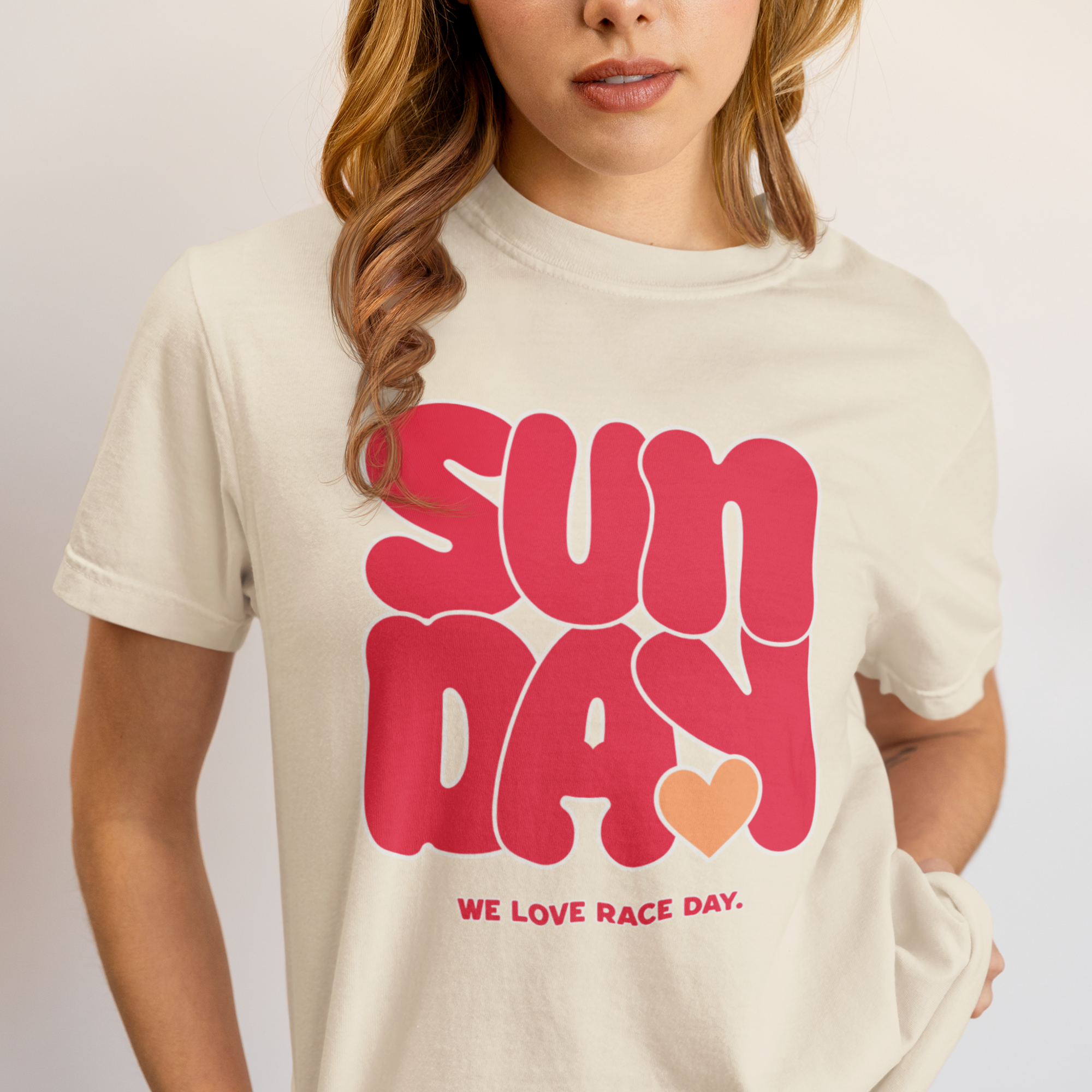 We Love Race Day Unisex Tee