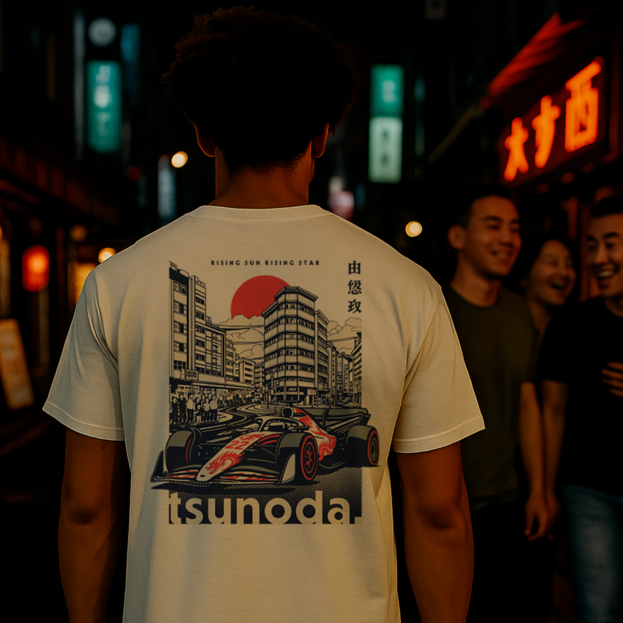 Yuki Tsunoda "Rising Sun" Unisex Tee