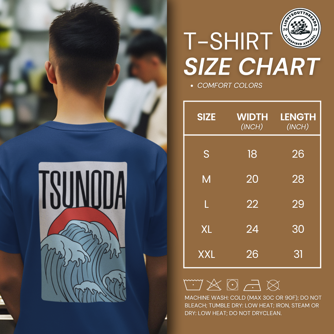 Yuki Tsunoda "Ride the Wave" Unisex Tee