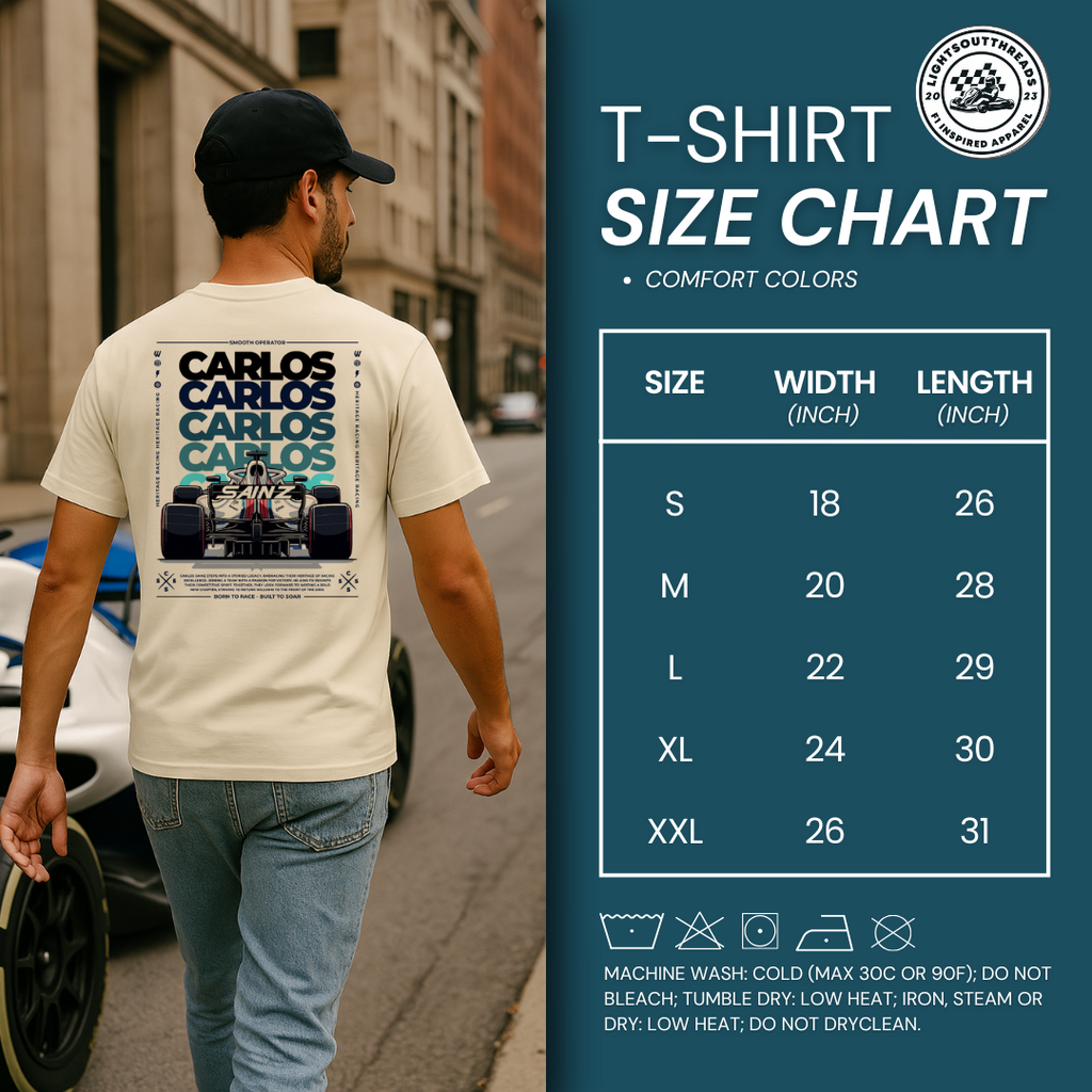 Carlos Sainz "Next Chapter" Unisex Tee