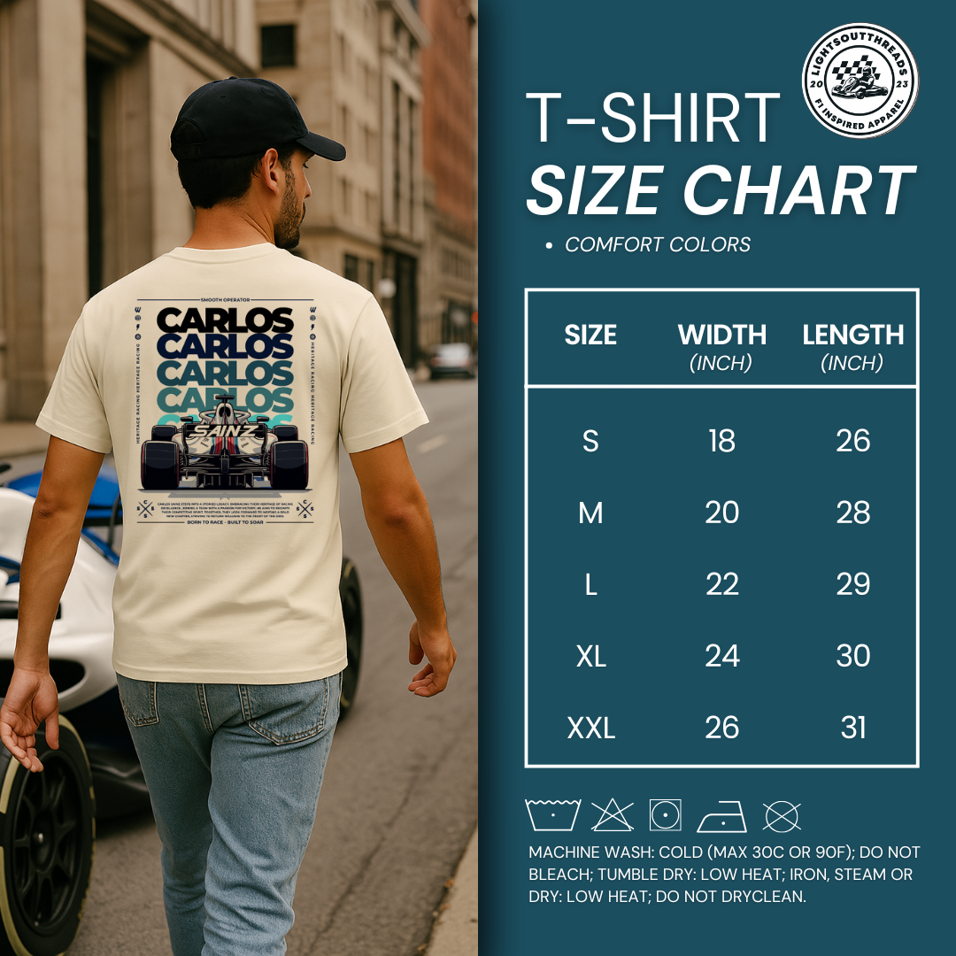 Carlos Sainz "Next Chapter" Unisex Tee