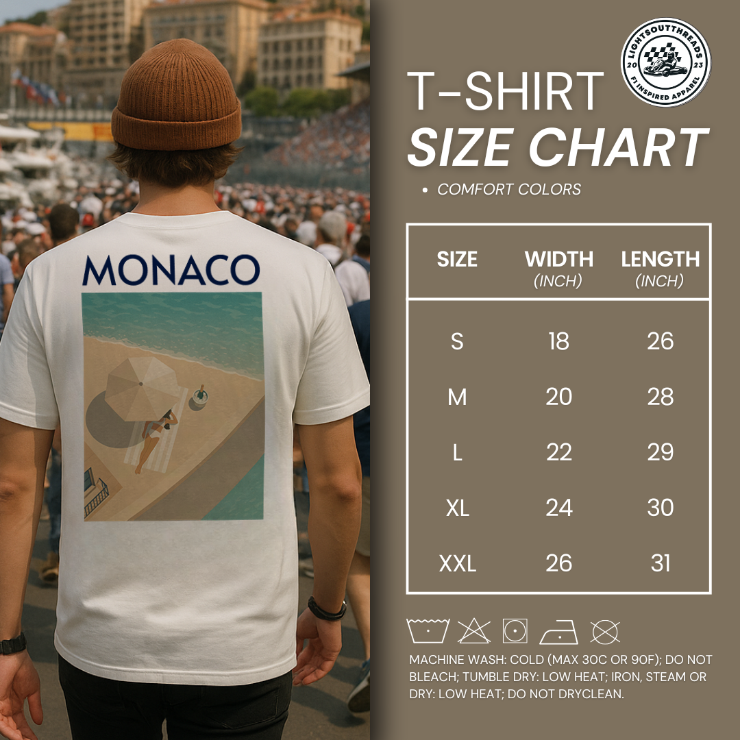 Monaco "Sun, Silk & Speed" Grand Prix Tee