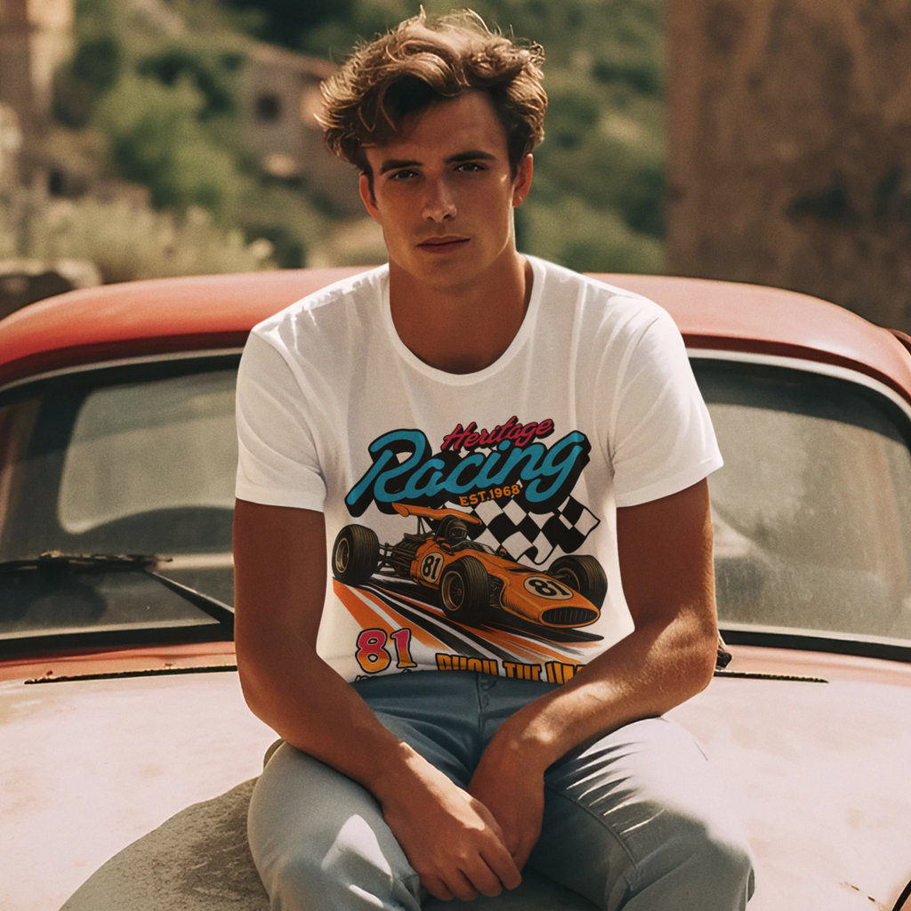 Oscar Piastri "Push The Limit" Tee – Retro 1968 Racing Tribute