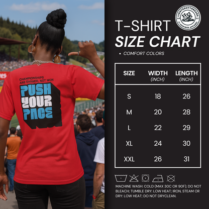 Push Your Pace Tee – Built for the Grind