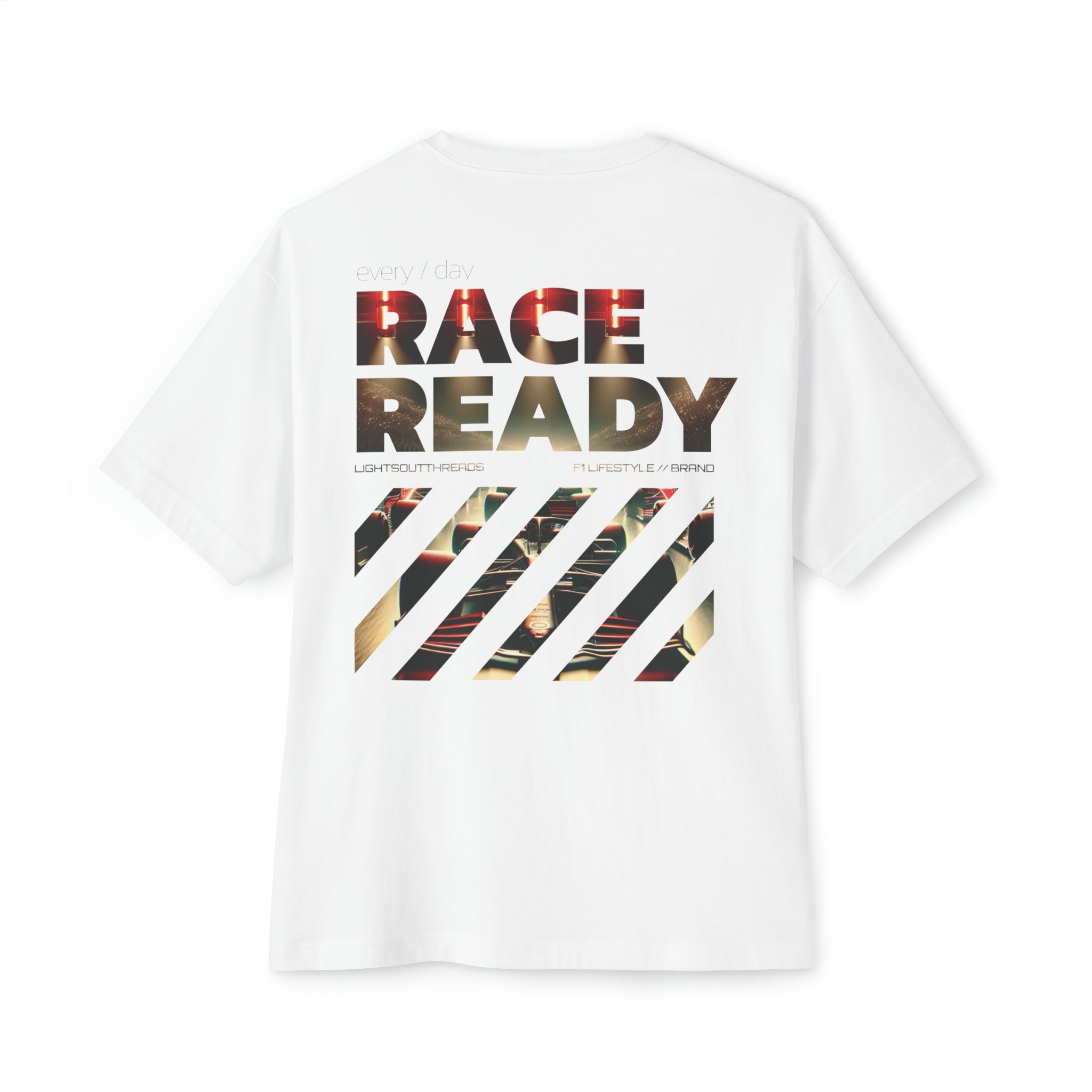 Every Day "Race Ready" Unisex Oversized Boxy Tee