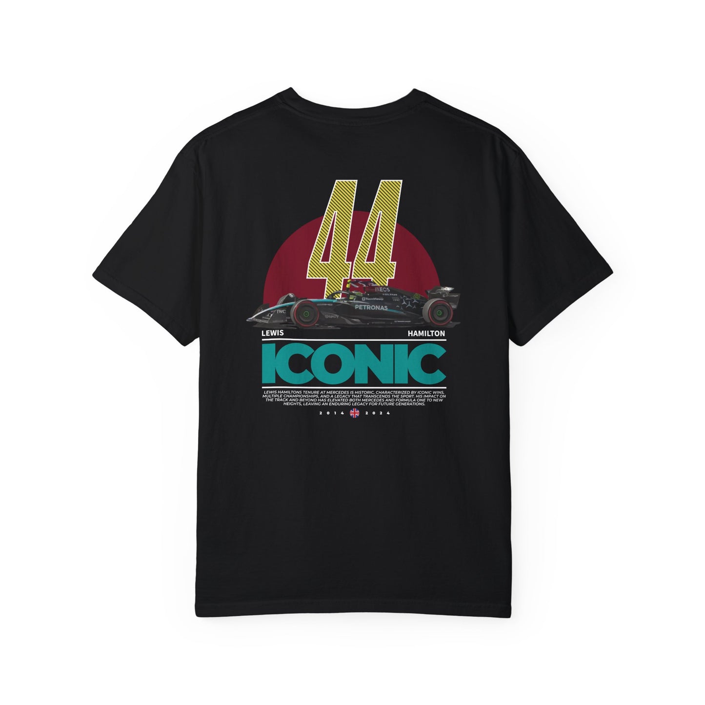 Lewis Hamilton "Iconic Era" Unisex T-Shirt – Mercedes Legacy Tribute