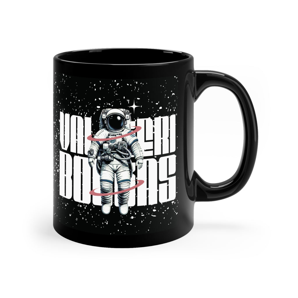 Valtteri Bottas "Space Walk" Black Coffee Mug – 11oz