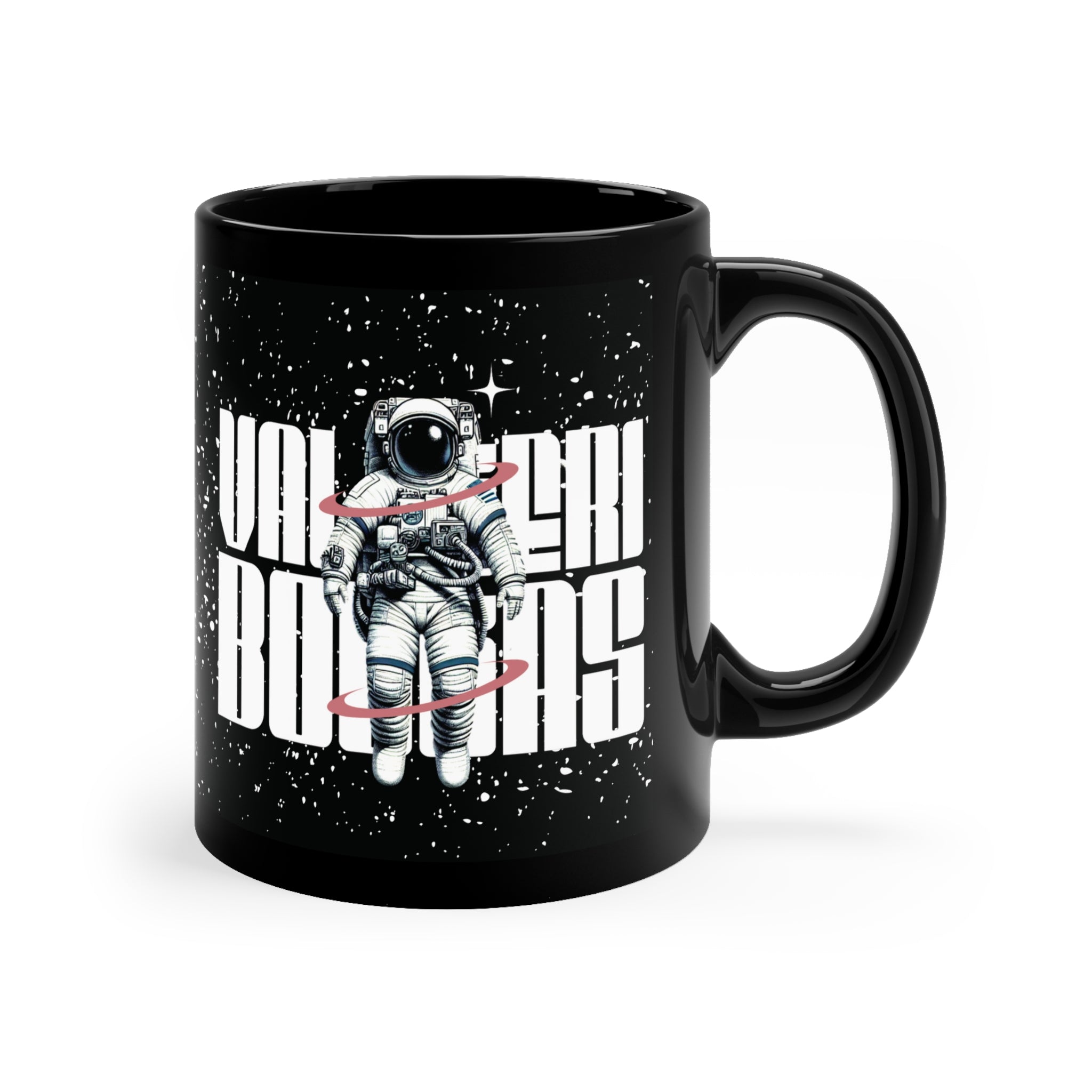 Valtteri Bottas "Space Walk" Black Coffee Mug – 11oz