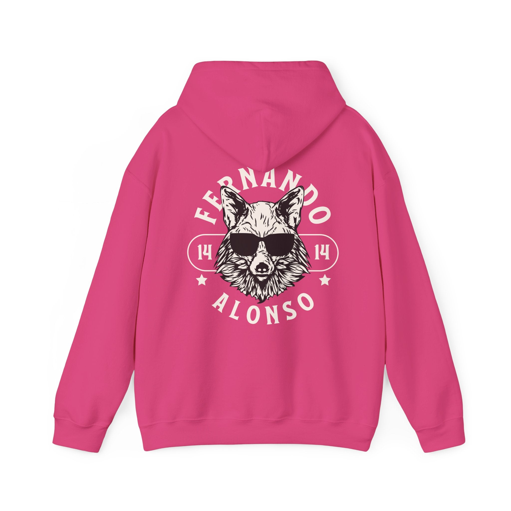 Fernando Alonso "Cool Fox" Unisex Hooded Sweatshirt