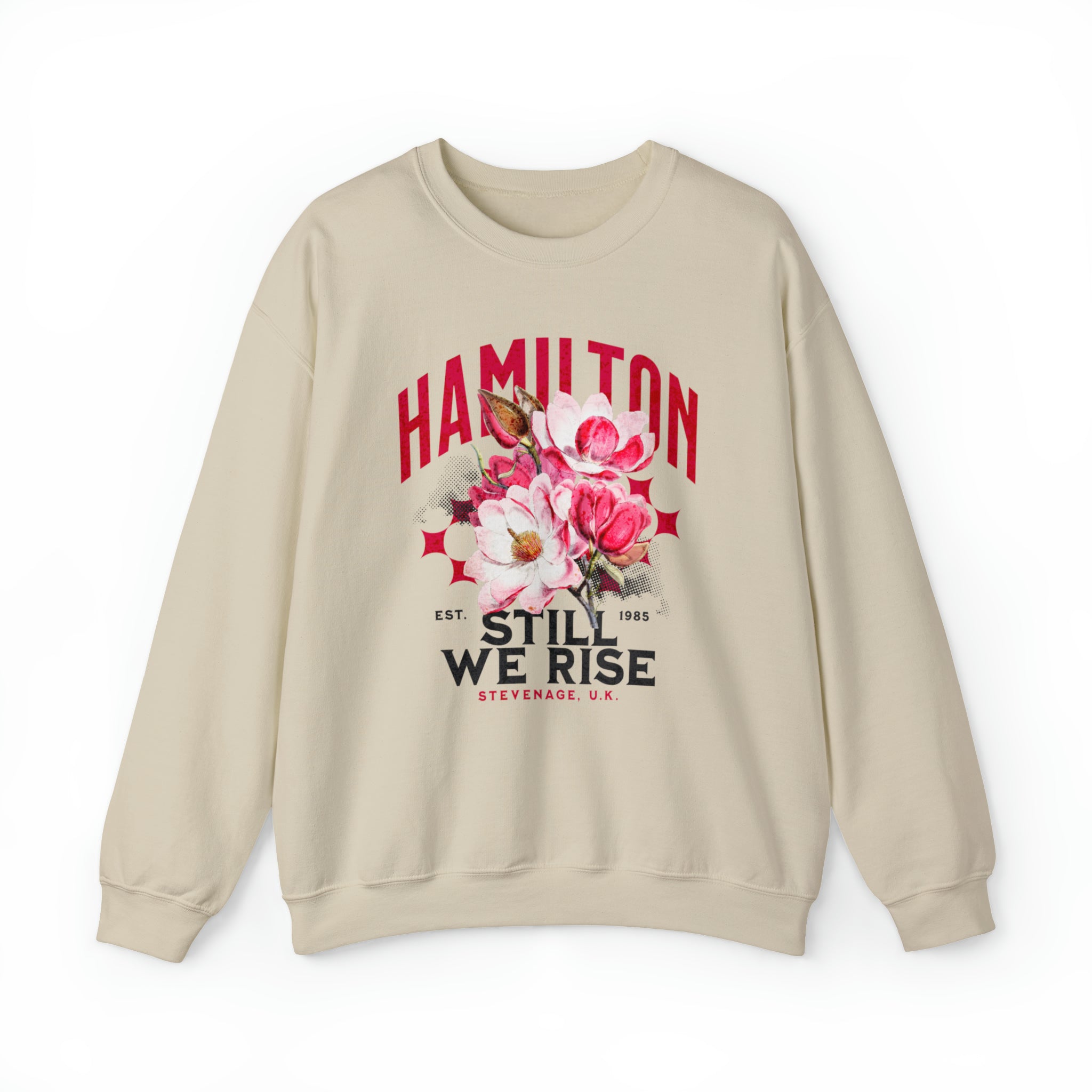 Lewis Hamilton "Floral" Unisex Crewneck Sweatshirt