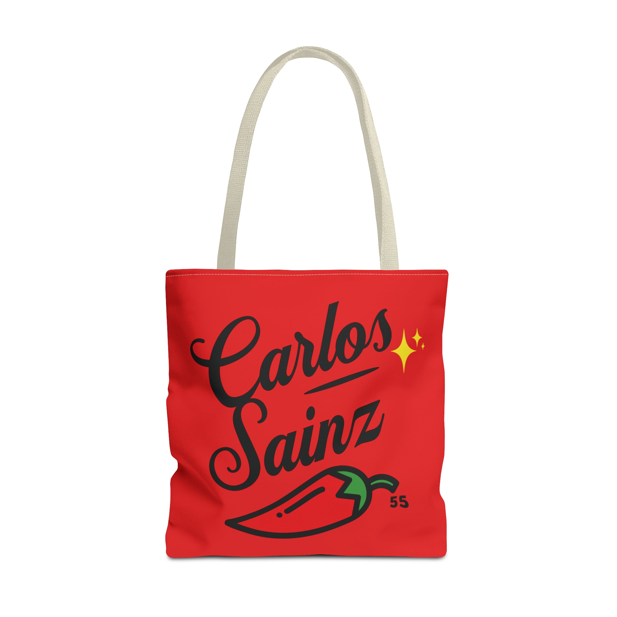 Carlos Sainz "Too Spicy" Tote Bag