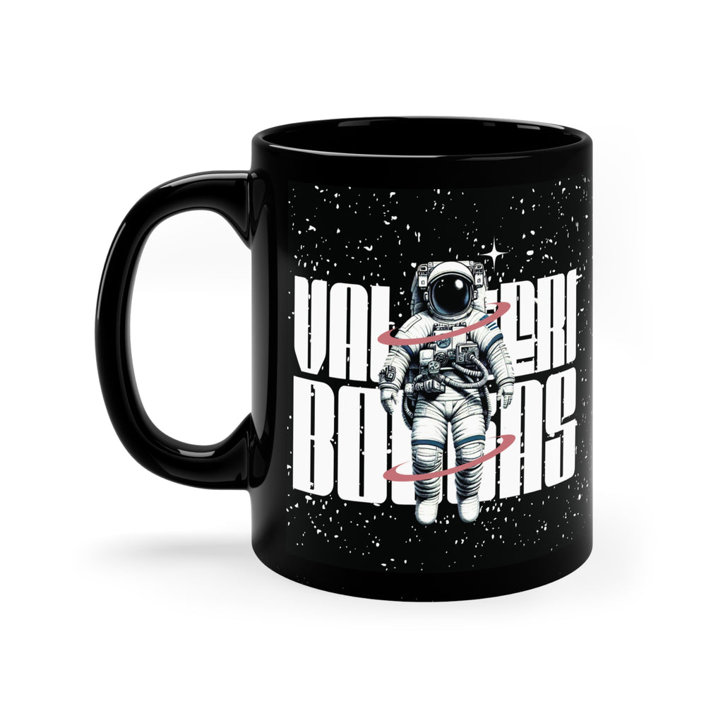 Valtteri Bottas "Space Walk" Black Coffee Mug – 11oz