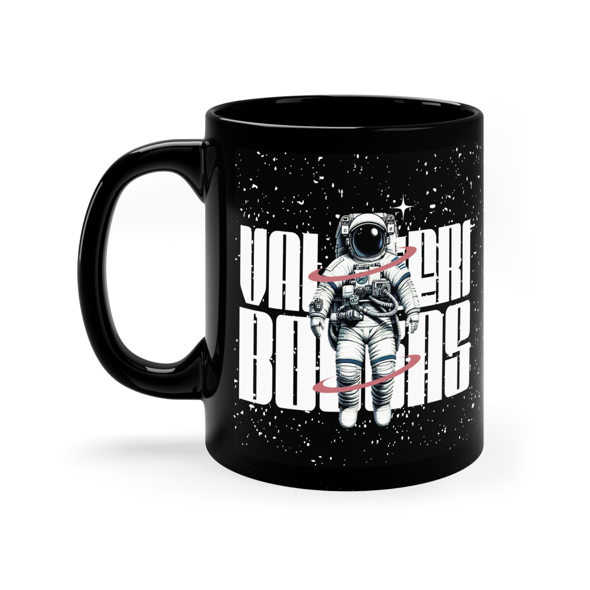 Valtteri Bottas "Space Walk" Black Coffee Mug – 11oz