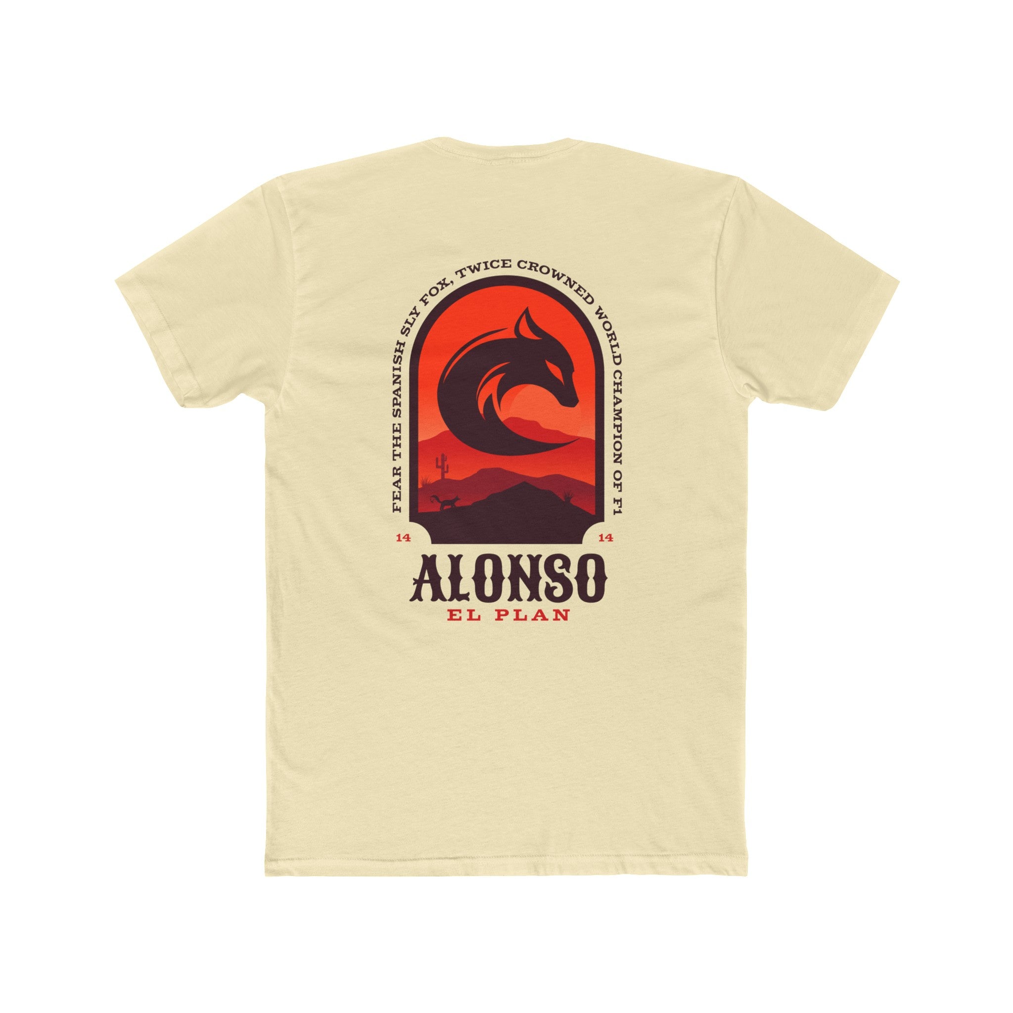 Fernando Alonso "Sunset Glory" Unisex Tee